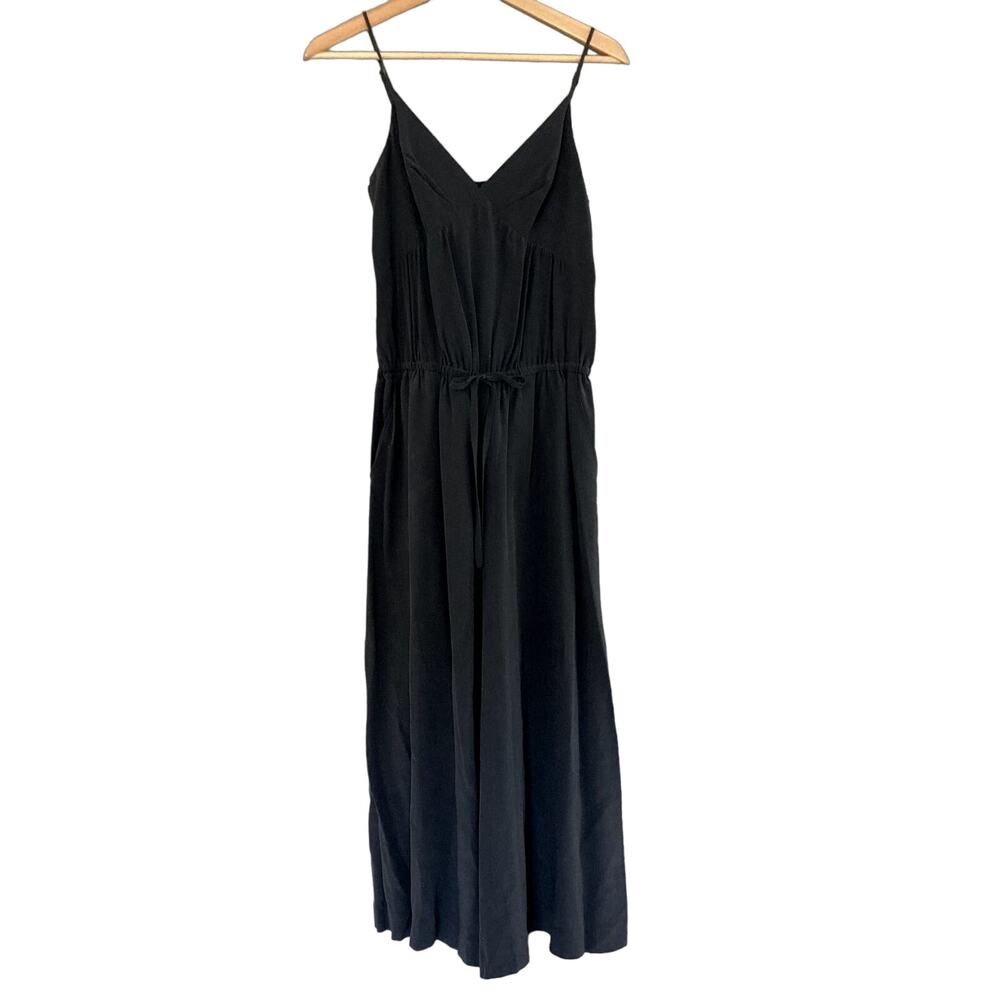 Club Monaco Cami Silk Jumpsuit - Gray - 0